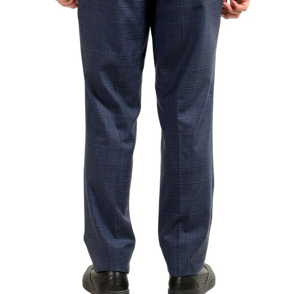 Hugo Boss Men's "T-Jarrod/Lone" Blue Wool Pants - Picture 5 of 5